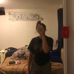 shirt sleeve cute brandy/john gault/pacsun t-shirt